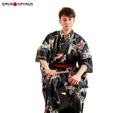 Charger l'image dans la galerie, Kimono Homme Japonais Carpe Koi Kimono Homme Kimonojaponais
