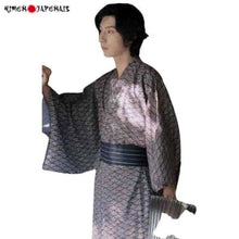 Charger l'image dans la galerie, Kimono Homme Japonais Kanagawa Kimono Homme Kimono Japonais