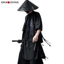 Charger l'image dans la galerie, Kimono Homme Japonais Neo Samurai Kimono Homme Kimonojaponais