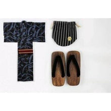 Charger l'image dans la galerie, Kimono Homme Japonais Nigata Kimono Homme Kimono Japonais Kimono + Obi + Getas