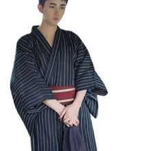 Charger l'image dans la galerie, Kimono Homme Japonais Zen Kimono Homme Kimonojaponais
