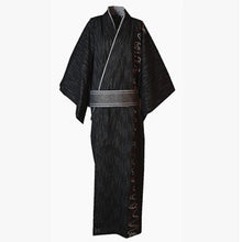 Charger l'image dans la galerie, Kimono Homme Noir Classique – Kimono japonais traditionnel