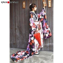 Charger l'image dans la galerie, Kimono Japonais Artisanal 'Amaya' Kimono Femme Kimonojaponais
