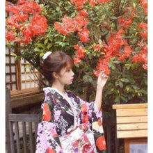 Charger l'image dans la galerie, Kimono Japonais Artisanal 'Amaya' Kimono Femme Kimonojaponais