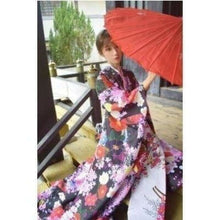 Charger l'image dans la galerie, Kimono Japonais Artisanal 'Amaya' Kimono Femme Kimonojaponais