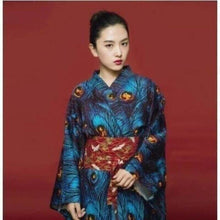Charger l'image dans la galerie, Kimono traditionnel Chinami Kimono Femme Kimonojaponais