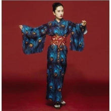 Charger l'image dans la galerie, Kimono traditionnel Chinami Kimono Femme Kimonojaponais