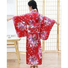 Charger l'image dans la galerie, Kimono Traditionnel enfant ´Sourire´ Kimono Femme Kimonojaponais