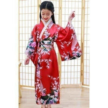 Charger l'image dans la galerie, Kimono Traditionnel enfant ´Sourire´ Kimono Femme Kimonojaponais
