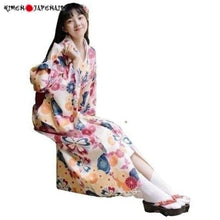 Charger l'image dans la galerie, Kimono Traditionnel Futaba Kimono Femme Kimonojaponais