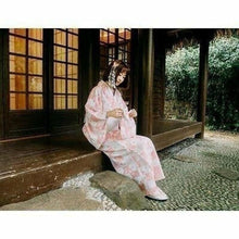 Charger l'image dans la galerie, Kimono Traditionnel Naoko Kimono Femme Kimonojaponais