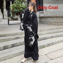 Charger l&#39;image dans la galerie, Kimono Traditionnel Samurai Gothique Mixte Kimono Femme Kimonojaponais 
