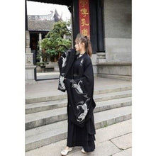 Charger l'image dans la galerie, Kimono Traditionnel Samurai Gothique Mixte Kimono Femme Kimonojaponais