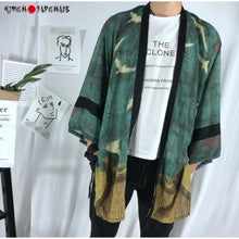 Charger l'image dans la galerie, Kimono Veste Grues Poésie - Kimono Japonais