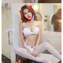 Charger l'image dans la galerie, Lingerie Japonaise Kawaii Cosplay style Hello Kitty - Kimono Japonais