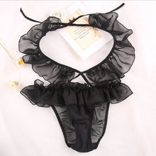 Charger l'image dans la galerie, Lingerie Kawaii Lolita sexy à cœur creux et dentelle - Kimono Japonais
