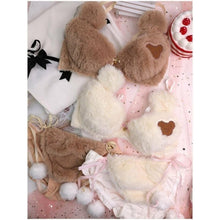 Charger l'image dans la galerie, LINGERIE KAWAII OURSON EN PELUCHE - Kimono Japonais