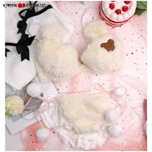 Charger l'image dans la galerie, LINGERIE KAWAII OURSON EN PELUCHE - Kimono Japonais