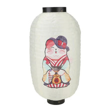 Charger l'image dans la galerie, Lucky Cat Printing Face Lanterne Lanternes De Gril D’extérieur Étanche Mignon Simple Restaurant