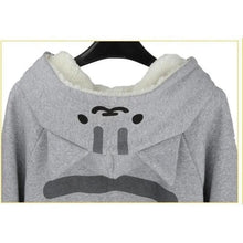 Charger l'image dans la galerie, Manteau Japonais polaire Kawaii style Neko Atsume - Kimono Japonais