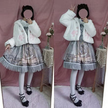 Charger l'image dans la galerie, MANTEAU KAWAII PATTES DE CHIENS - Kimono Japonais