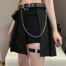 Charger l'image dans la galerie, MINI JUPE JAPONAISE GOTHIQUE - Kimono Japonais