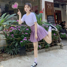 Charger l'image dans la galerie, Mini jupe Japonaise plissée kawaii - Kimono Japonais