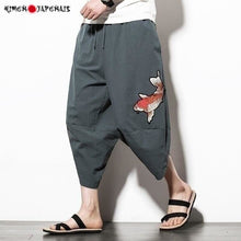 Charger l'image dans la galerie, Pantacourt Grey Prince Pantalon court Mixte Kimonojaponais M