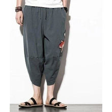 Charger l'image dans la galerie, Pantacourt Grey Prince Pantalon court Mixte Kimonojaponais