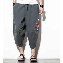 Charger l'image dans la galerie, Pantacourt Grey Prince Pantalon court Mixte Kimonojaponais