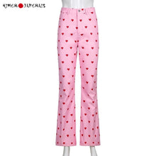 Charger l'image dans la galerie, PANTALON KAWAII JAPONAIS CŒURS D'AMOUR - Kimono Japonais