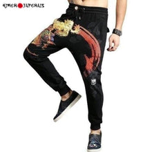 Charger l'image dans la galerie, Pantalon Sekiryu Pantalon long Mixte Kimonojaponais