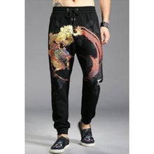 Charger l'image dans la galerie, Pantalon Sekiryu Pantalon long Mixte Kimonojaponais