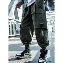Charger l'image dans la galerie, Pantalon Techwear Rikujo, style urbain japonais avec poches, idéal pour skateurs modernes et tendance.