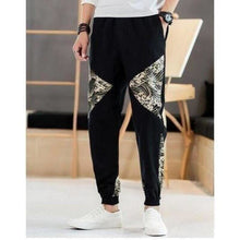 Charger l'image dans la galerie, Pantalon Vagues d'Asie Pantalon long Mixte Kimonojaponais