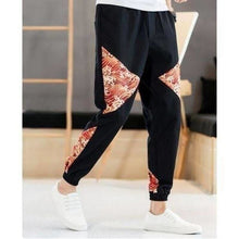 Charger l'image dans la galerie, Pantalon Vagues d'Asie Pantalon long Mixte Kimonojaponais