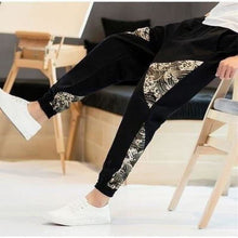 Charger l'image dans la galerie, Pantalon Vagues d'Asie Pantalon long Mixte Kimonojaponais