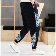 Charger l'image dans la galerie, Pantalon Vagues d'Asie Pantalon long Mixte Kimonojaponais