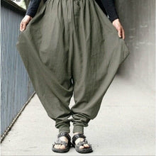 Charger l'image dans la galerie, Pantalon Zheno Pantalon long Mixte Kimonojaponais Vert militaire S