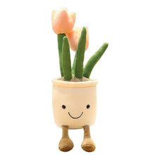 Charger l'image dans la galerie, Peluche Kawaii Pot de fleurs Tulipe Bulleuse - Kimono Japonais