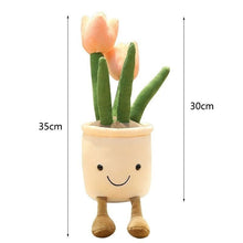 Charger l'image dans la galerie, Peluche Kawaii Pot de fleurs Tulipe Bulleuse - Kimono Japonais