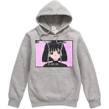 Charger l'image dans la galerie, Pull Hoodie Manga 'Chibi' Pull Hoodies Mangas Kimonojaponais Gris L