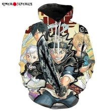 Charger l'image dans la galerie, Pull hoodies Manga Japonais ´´Black Clover´´ Pull Hoodies Mangas Kimonojaponais
