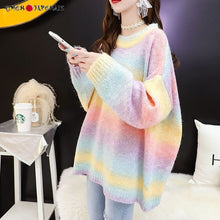 Charger l'image dans la galerie, Pull Japonais Kawaii arc-en-ciel - Kimono Japonais