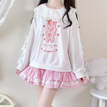 Charger l'image dans la galerie, PULL KAWAII LAPIN AMOUREUX - Kimono Japonais