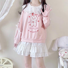 Charger l'image dans la galerie, PULL KAWAII LAPIN AMOUREUX - Kimono Japonais