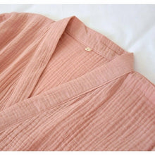 Charger l'image dans la galerie, Pyjama Japonais Coton Crêpe - Kimono Japonais