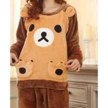 Charger l'image dans la galerie, Pyjama Japonais d´hiver Femme ´´Winny´´ Pyjama Jinbei Femme Kimonojaponais