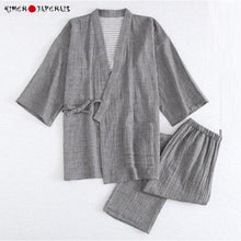 Charger l'image dans la galerie, Pyjama Jinbei Line - Kimono Japonais