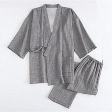 Charger l'image dans la galerie, Pyjama Jinbei Line - Kimono Japonais